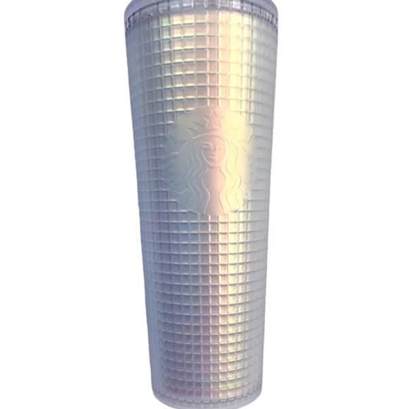 Starbucks Unicorn White Soft Touch Grid Tumbler Cup  - Picture 3 of 3